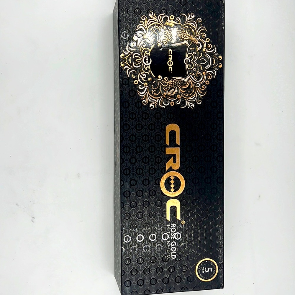 Croc Rose Gold Titanium 1.5'' Flat Iron Open.Box Gently used looks like New